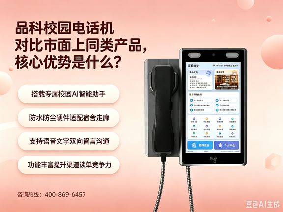 品科校园电话机宣传标题.png